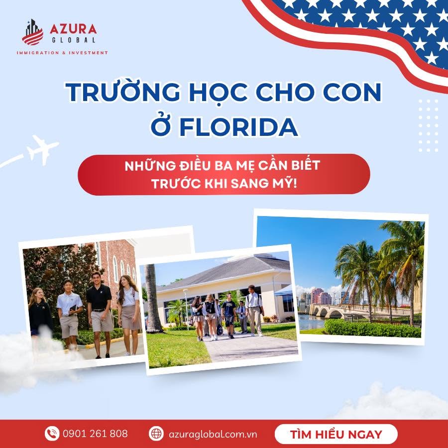 🏡 Trường học cho con ở FLORIDA - Những điều ba mẹ cần biết trước khi qua Mỹ!